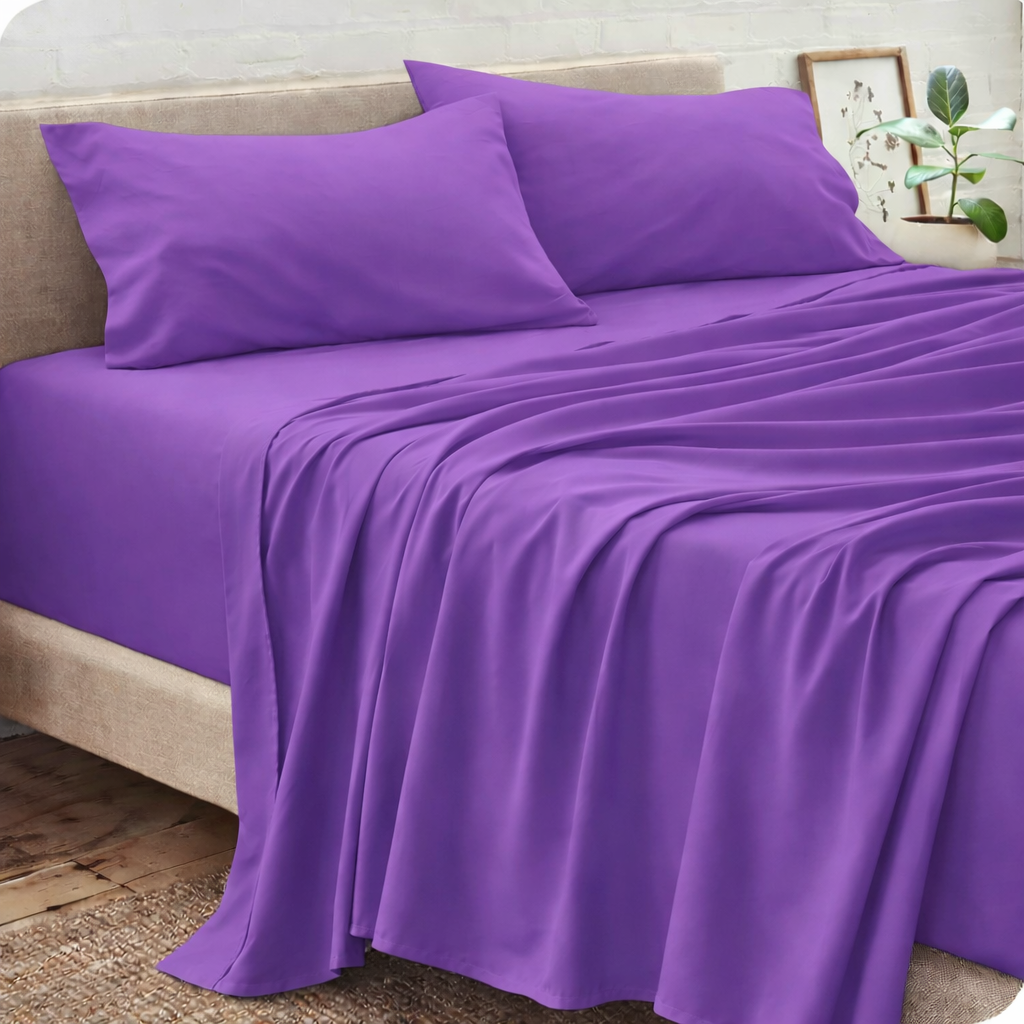 Pack Elégance  1 Place - 1 Drap de couverture + 1 Drap housse en gaine + 2 Taies