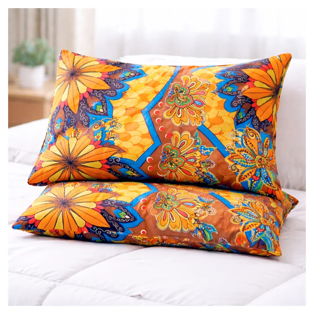 02 Oreillers  PH2 avec motif   50x70 cm