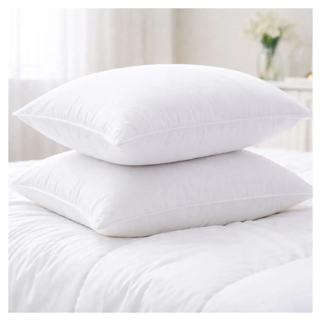 02 Oreillers Ultra confort Blanc