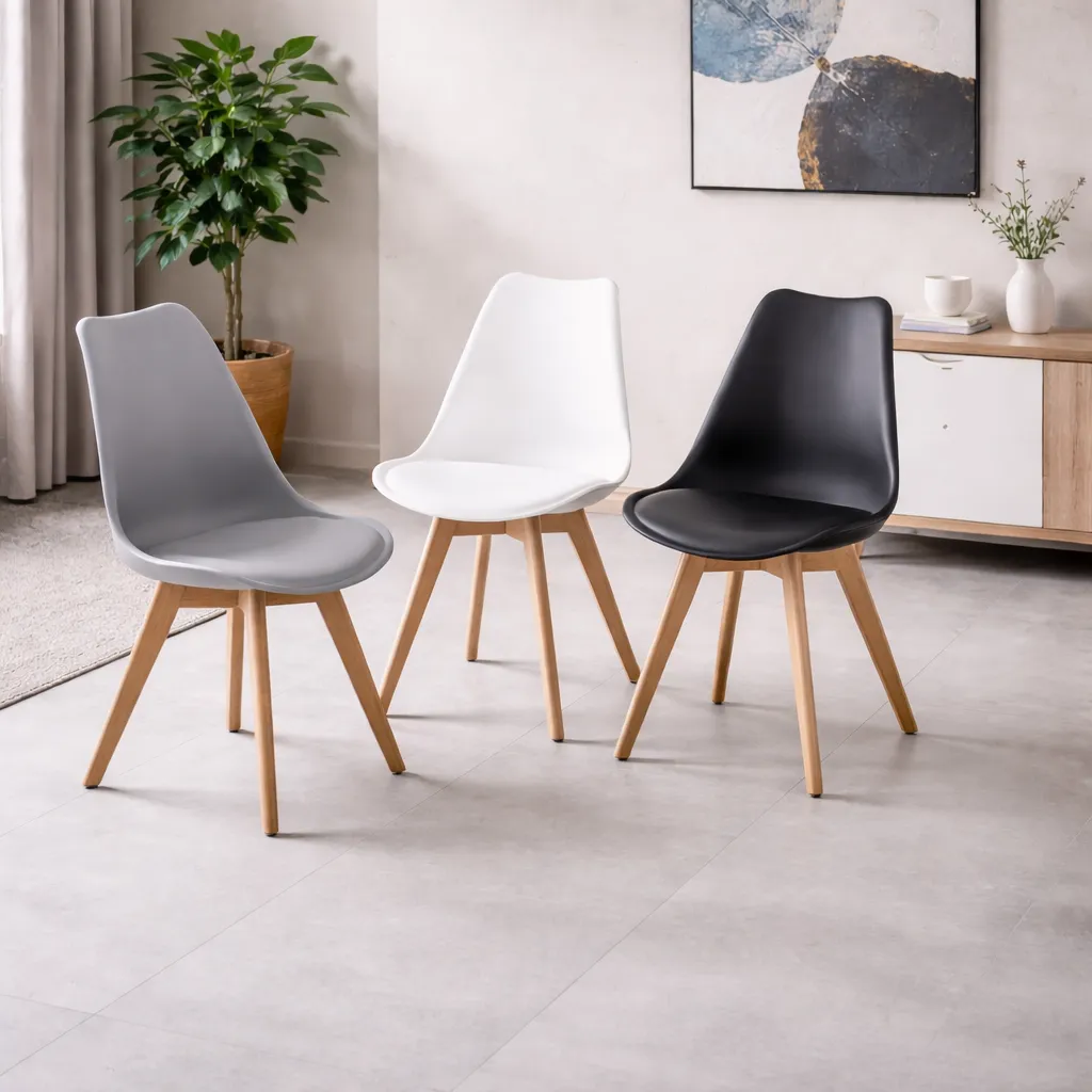 Chaise Scandinave Moderne – Chaise Design Pieds Bois