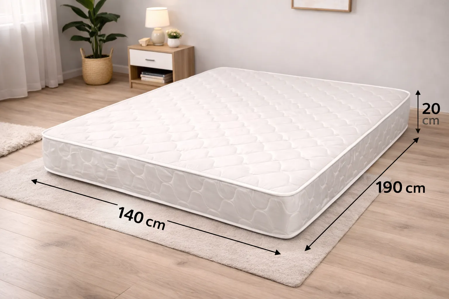 MATELAS MEDICOSOINS PH10 - 02 PLACES CONFORT FERME