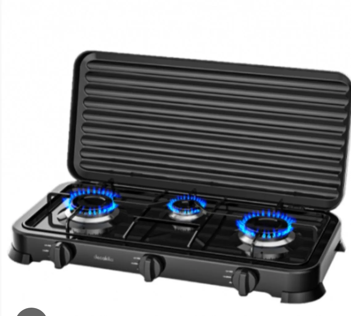 Réchaud 3 feux manuel