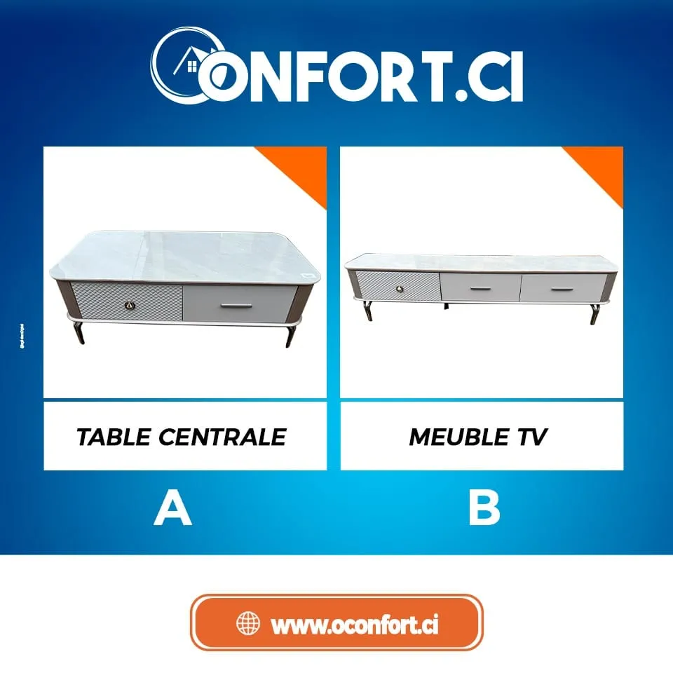 Table centrale + Meuble TV