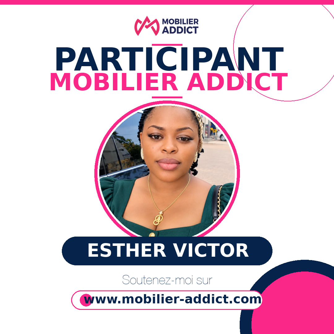 Badge de Esther Victor