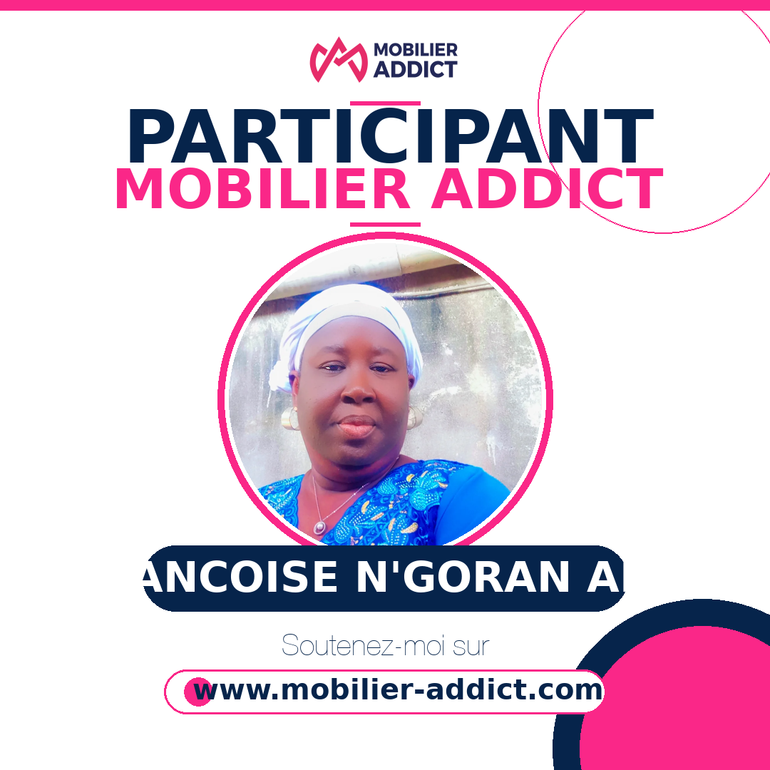 Badge de Francoise N'goran Adjo