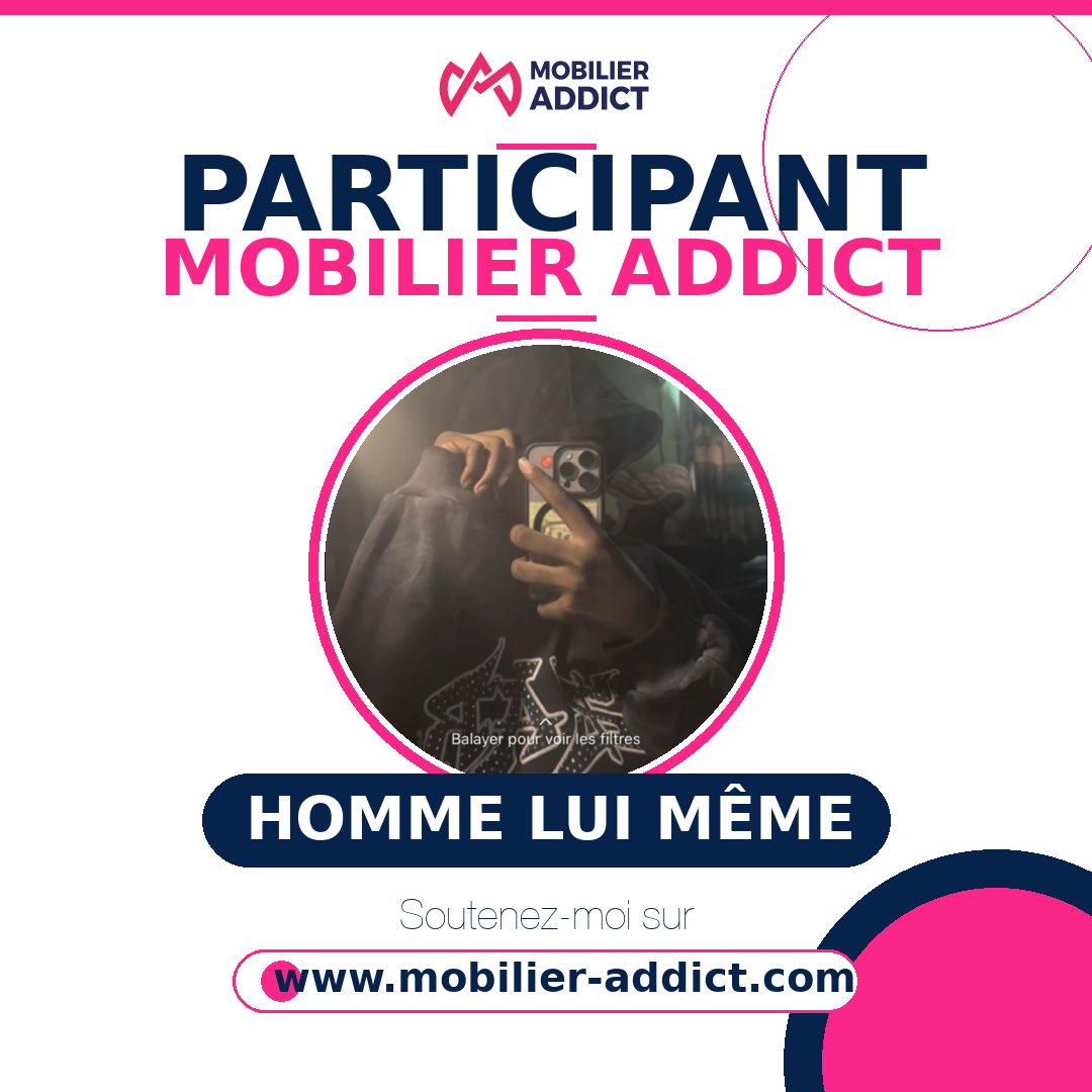 Badge de Homme lui même