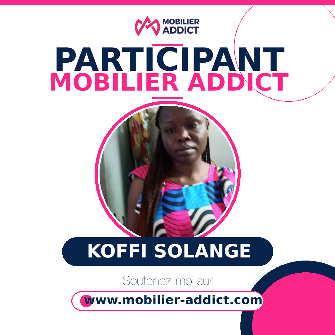 Badge de Koffi Solange